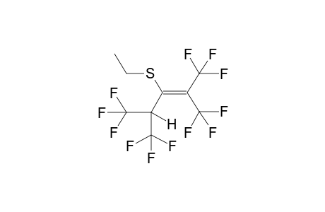 2,4-BIS(TRIFLUOROMETHYL)-3-ETHYLTHIO-1,1,1,5,5,5-HEXAFLUOROPENT-2-ENE