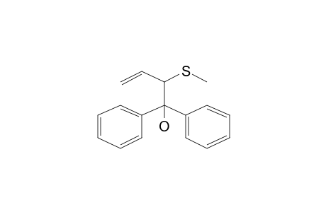 BENZENEMETHANOL, alpha-[1-(METHYLTHIO)-2-PROPENYL]-alpha-PHENYL-