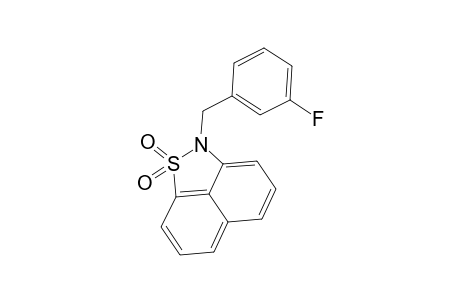 2-(3-Fluoro-benzyl)-2H-naphtho[1,8-cd]isothiazole 1,1-dioxide