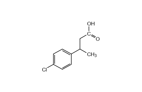 p-chloro-beta-methylhydrocinnamic acid