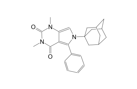 6-(1-adamantyl)-1,3-dimethyl-5-phenyl-1H-pyrrolo[3,4-d]pyrimidine-2,4(3H,6H)-dione