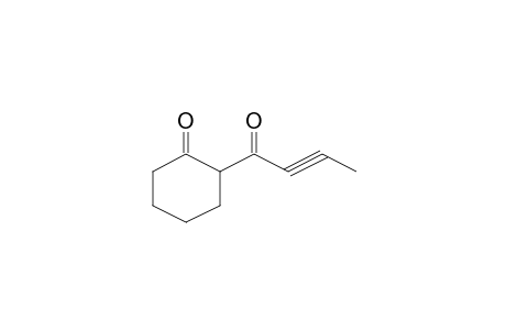 2-(1-Oxobut-2-ynyl)cyclohexanone