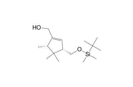 1-Cyclopentene-1-methanol, 3-[[[(1,1-dimethylethyl)dimethylsilyl]oxy]methyl]-4,4,5-trimethyl-, (3S-cis)-