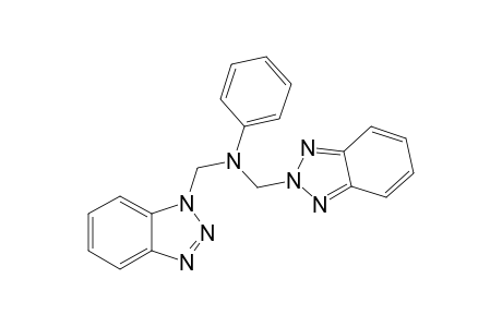 N-(BENZOTRIAZOL-1-YL-METHYL)-N-(BENZOTRIAZOL-2-YL-METHYL)-ANILINE