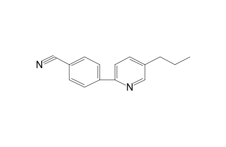 4-(5-Propyl-2-pyridinyl)benzonitrile