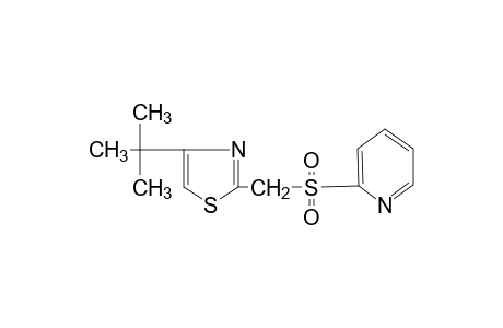 4-tert-butyl-2-{[(2-pyridyl)sulfonyl]methyl}thiazole