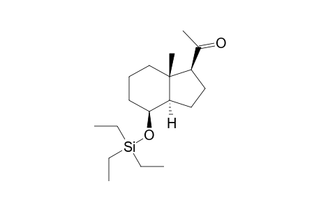 Des A,B-8.beta.-(triethylsilyloxy)-pregnan-20-one