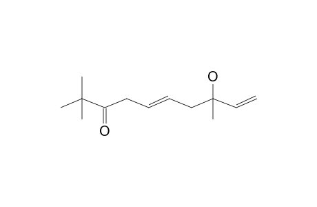 8-Hydroxy-2,2,8-trimethyl-deca-5,9-dien-3-one