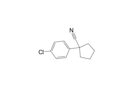 1-(p-chlorophenyl)cyclopentanecarbonitrile