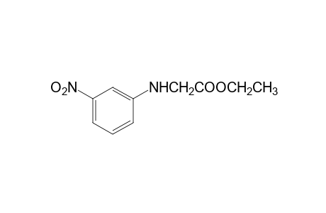 Glycine, N-/m-nitrophenyl/-, ethyl ester