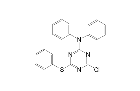 1,3,5-triazin-2-amine, 4-chloro-N,N-diphenyl-6-(phenylthio)-