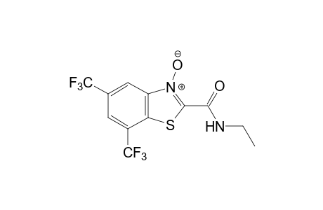 5,7-bis(trifluoromethyl)-N-ethyl-2-benzothiazolecarboxamide, 3-oxide