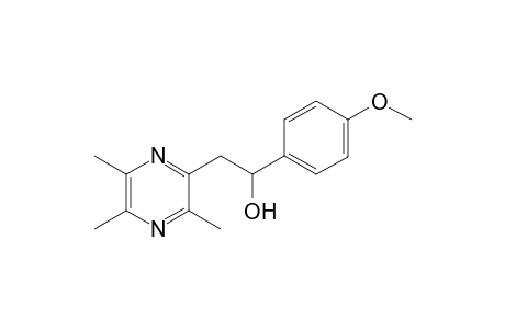 2-(2-Hydroxy-2-p-methoxyphenylethyl)-3,5,6-trimethylpyrazine