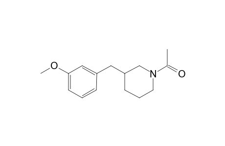 1-(3-(3-Methoxybenzyl)piperidin-1-yl)ethan-1-one