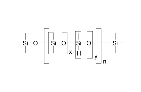 Poly(methylhydrosiloxane-stat-dimethylsiloxane) trimethylsiloxy end group