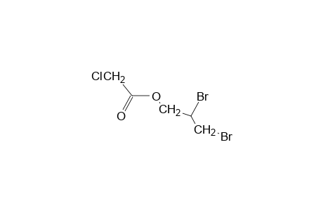 2,3-dibromo-1-propanol, chloroacetate