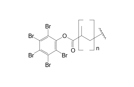 Poly[pentabromophenyl methacrylate]