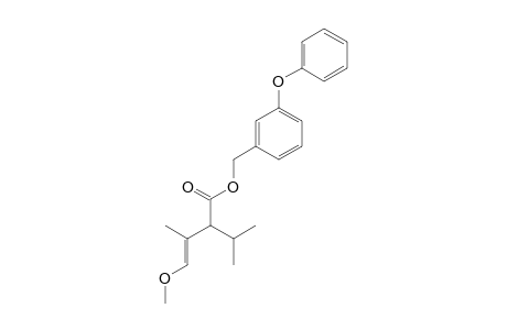 4-Metoxy-3-methyl-2-izopropylbut-3-enoic acid m-phenoxybenzil ester