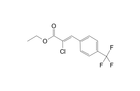 (Z)-Ethyl 2-chloro-3-(4-trifluoromethylphenyl)prop-2-enoate