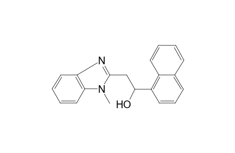 2-(1-Methyl-1H-benzimidazol-2-yl)-1-(1-naphthyl)ethanol
