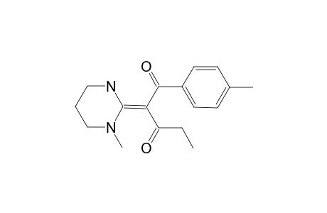 1-Methyl-2-[(4'-methylbenzoyl)(propionyl)methylene)]-hexahydropyrimidine