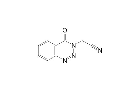 3,4-dihydro-4-oxo-1,2,3-benzotriazine-3-acetonitrile