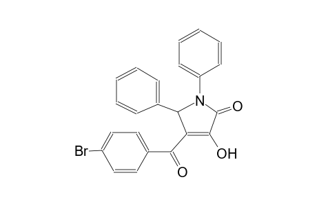 4-(4-bromobenzoyl)-3-hydroxy-1,5-diphenyl-1,5-dihydro-2H-pyrrol-2-one