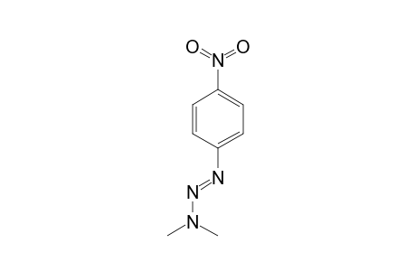 3,3-dimethyl-1-(p-nitrophenyl)triazene