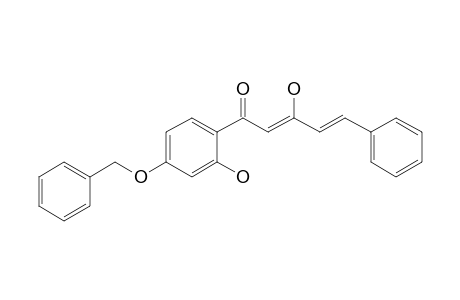 1-[4'-(Benzyloxy)-2'-hydroxyphenyl]-3-hydroxy-5-phenyl-2,4-pentadien-1-one