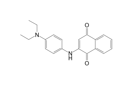 1,4-Naphthalenedione, 2-[[4-(diethylamino)phenyl]amino]-