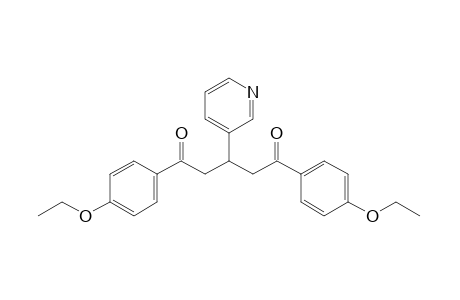 1,5-bis(p-ethoxyphenyl)-3-(3-pyridyl)-1,5-pentanedione