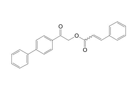 cinnamic acid, p-phenylphenacyl ester