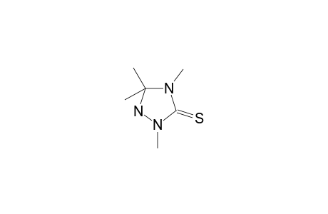 2,4,5,5-tetramethyl-1,2,4-triazolidine-3-thione