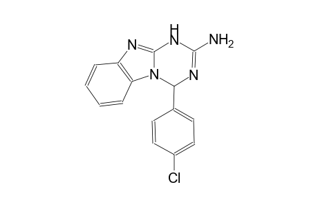 4-(4-CHLOROPHENYL)-3,4-DIHYDRO-[1,3,5]-TRIAZINO-[1,2-A]-BENZIMIDAZOLE-2-AMINE