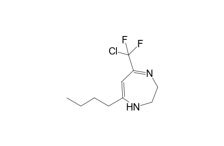 5-Chlorodifluoromethyl-7-butyl-2,3-dihydro-1H-[1,4]diazepine