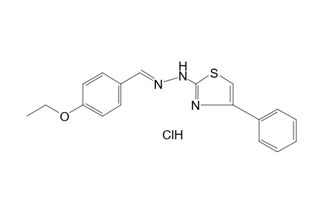 p-ethoxybenzaldehyde, (4-phenyl-2-thiazolyl)hydrazone, monohydrochloride