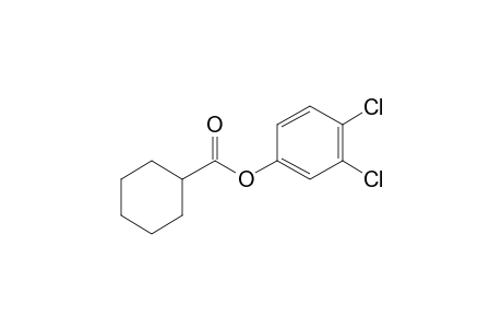 Cyclohexanecarboxylic acid, 3,4-dichlorophenyl ester