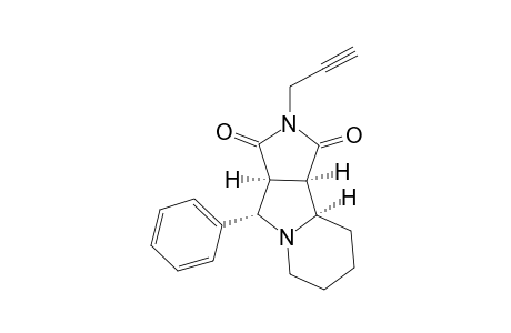 endo-8-Phenyl-2-prop-2-ynyl-1,2,3,3a.alpha.,4.beta.,6,7,8,9,9a.alpha.,9b.alpha.-decahydro-1H-pyrrolo[3,4-a]indolizine-1,3-dione