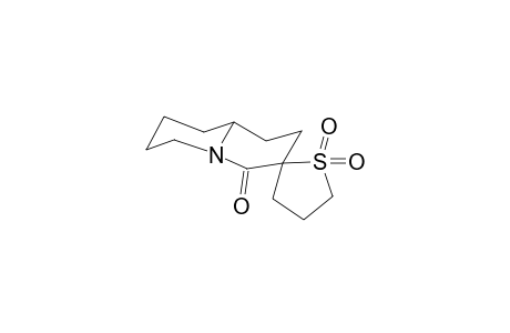 4-Oxooctahydroquinolizine[3-spiro-2']tetrahydrothiophene 1,1'-dioxide isomer