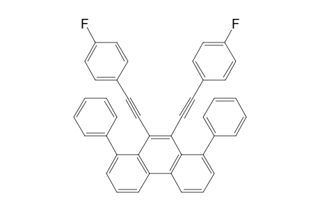 9,10-Bis[(4-fluorophenyl)ethynyl]-1,8-diphenylphenanthrene