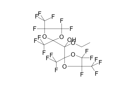 PERFLUORO-BIS(2,4-DIMETHYL-1,3-DIOXOLAN-2-YL)KETONE, ETHYLACETAL