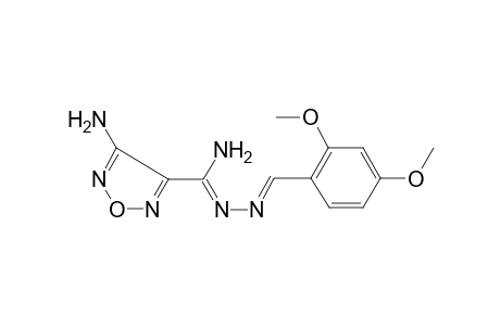 4-Amino-N'-[(E)-(2,4-dimethoxyphenyl)methylidene]-1,2,5-oxadiazole-3-carbohydrazonamide