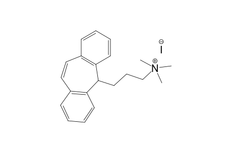 Dibenzo[a,c]cycloheptatriene, (5H)-5-[3-(dimethylamino)propyl]-, methiodide