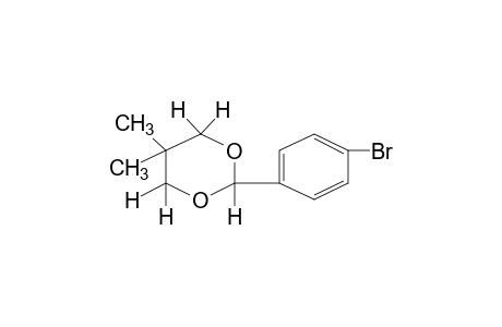 2-(p-bromophenyl)-5,5-dimethyl-m-dioxane