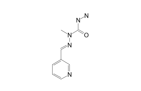 (E)-2-METHYL-1-[(3'-PYRIDYL)-METHYLIDENE]-CARBONOHYDRAZIDE