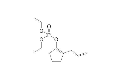2-Allylcyclopent-1-en-1-yl Diethyl Phosphate