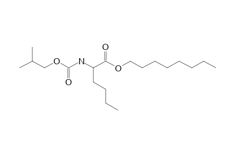 L-Norleucine, N-isobutoxycarbonyl-, octyl ester