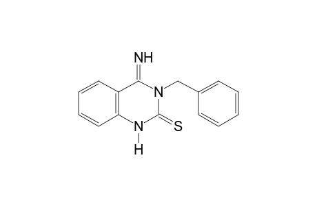 3-benzyl-3,4-dihydro-4-imino-2 (1H) -quinazolinethione