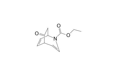 9-Oxo-2-azabicyclo[3.2.2]nona-3,6-dien-2-carboxylic acid ethyl ester