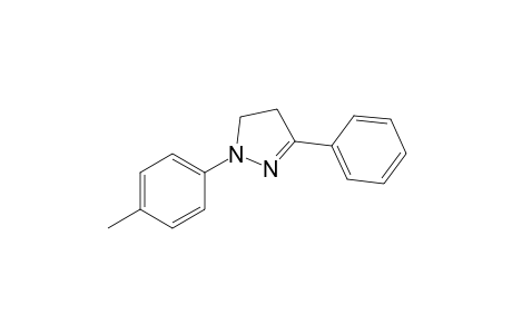 1H-Pyrazole, 4,5-dihydro-1-(4-methylphenyl)-3-phenyl-